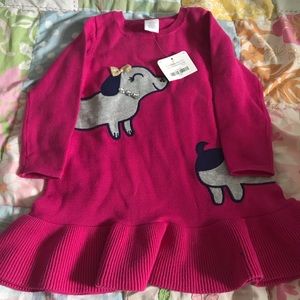 A NWT 2T sweater dress from Gymboree